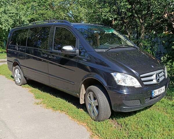 Черный Мерседес Виано, объемом двигателя 2.14 л и пробегом 320 тыс. км за 16500 $, фото 4 на Automoto.ua