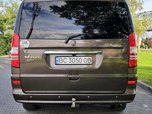 Коричневий Мерседес Віано, об'ємом двигуна 2.15 л та пробігом 279 тис. км за 23900 $, фото 5 на Automoto.ua