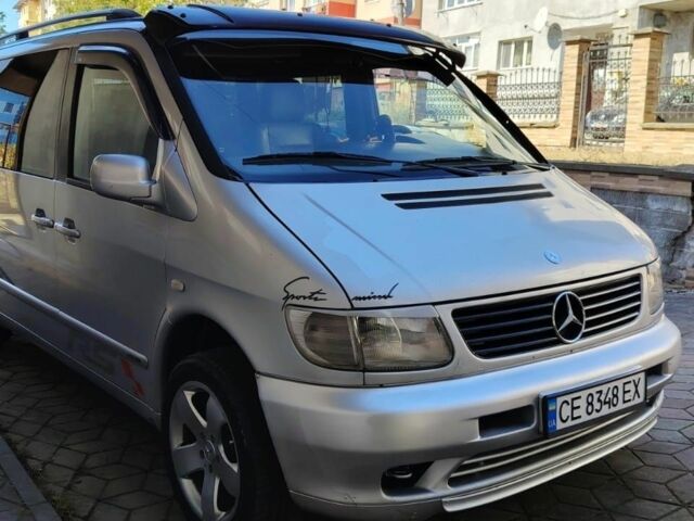 Сірий Мерседес Віано, об'ємом двигуна 2.2 л та пробігом 280 тис. км за 6000 $, фото 1 на Automoto.ua