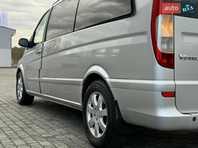 Серый Мерседес Виано, объемом двигателя 2.15 л и пробегом 442 тыс. км за 9500 $, фото 18 на Automoto.ua