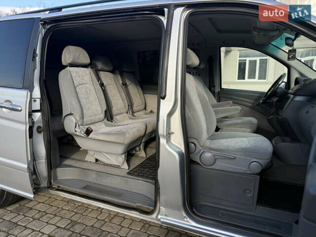 Серый Мерседес Виано, объемом двигателя 2.15 л и пробегом 442 тыс. км за 9500 $, фото 32 на Automoto.ua