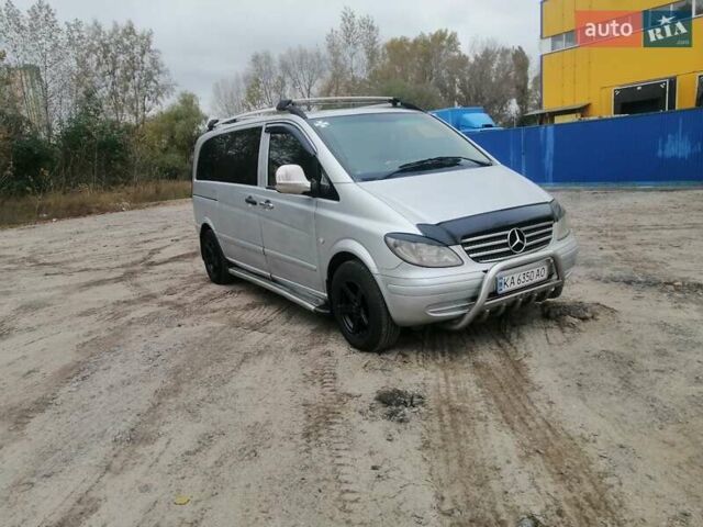 Серый Мерседес Виано, объемом двигателя 2.2 л и пробегом 530 тыс. км за 8000 $, фото 10 на Automoto.ua
