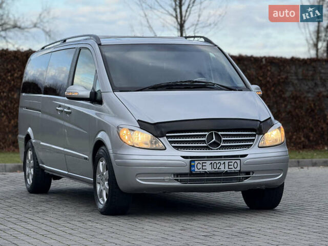 Серый Мерседес Виано, объемом двигателя 2.15 л и пробегом 442 тыс. км за 9500 $, фото 2 на Automoto.ua
