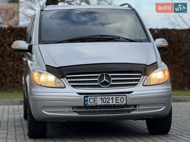 Серый Мерседес Виано, объемом двигателя 2.15 л и пробегом 442 тыс. км за 9500 $, фото 6 на Automoto.ua