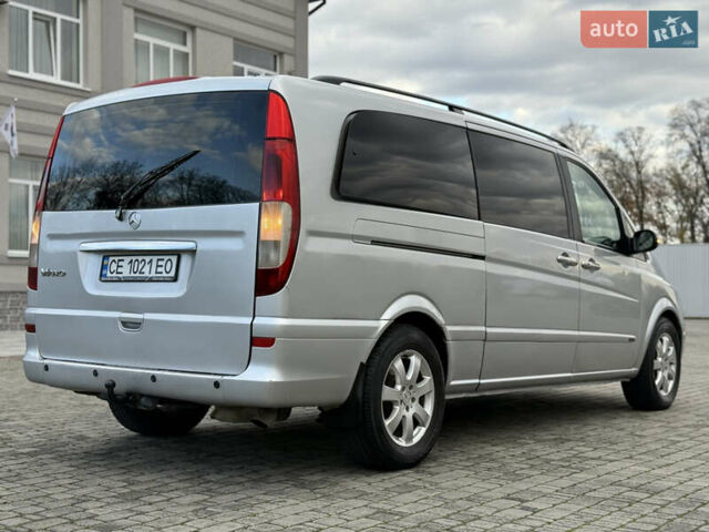 Серый Мерседес Виано, объемом двигателя 2.15 л и пробегом 442 тыс. км за 9500 $, фото 13 на Automoto.ua