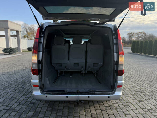 Серый Мерседес Виано, объемом двигателя 2.15 л и пробегом 442 тыс. км за 9500 $, фото 40 на Automoto.ua