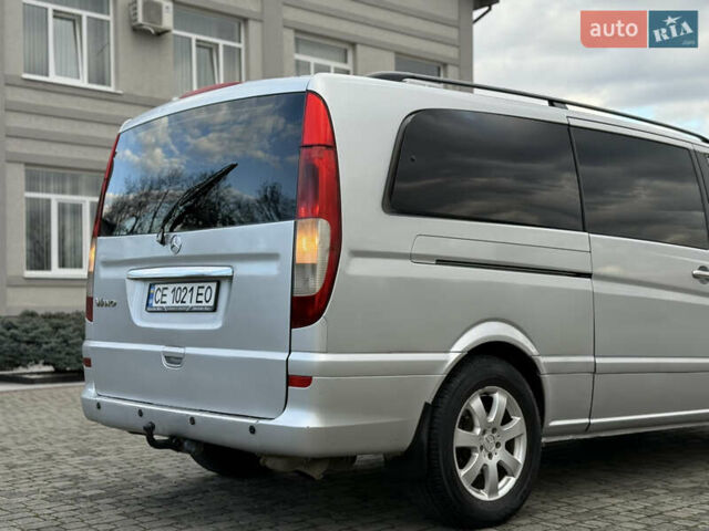 Серый Мерседес Виано, объемом двигателя 2.15 л и пробегом 442 тыс. км за 9500 $, фото 15 на Automoto.ua