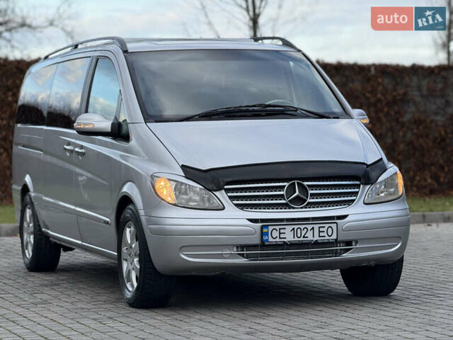 Серый Мерседес Виано, объемом двигателя 2.15 л и пробегом 442 тыс. км за 9500 $, фото 4 на Automoto.ua
