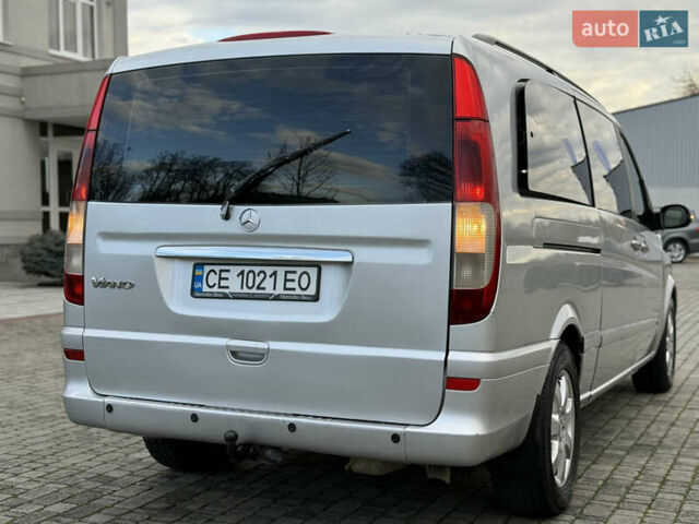 Серый Мерседес Виано, объемом двигателя 2.15 л и пробегом 442 тыс. км за 9500 $, фото 12 на Automoto.ua
