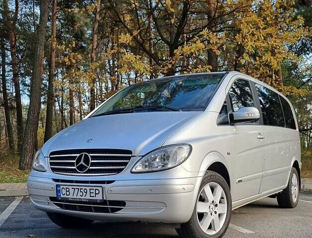 Серый Мерседес Виано, объемом двигателя 2.99 л и пробегом 372 тыс. км за 11300 $, фото 10 на Automoto.ua