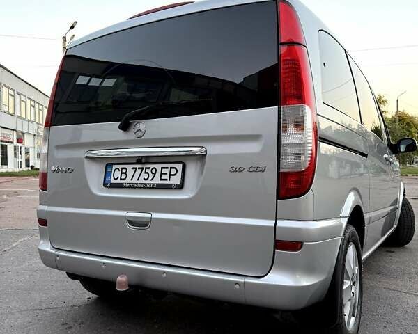 Сірий Мерседес Віано, об'ємом двигуна 2.99 л та пробігом 372 тис. км за 11600 $, фото 5 на Automoto.ua