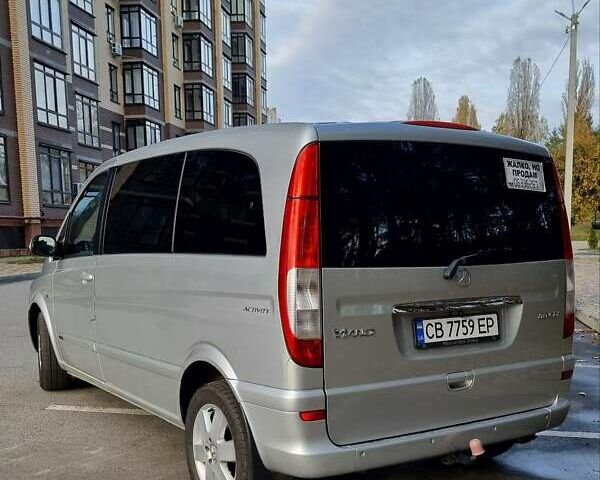 Серый Мерседес Виано, объемом двигателя 2.99 л и пробегом 372 тыс. км за 11300 $, фото 11 на Automoto.ua