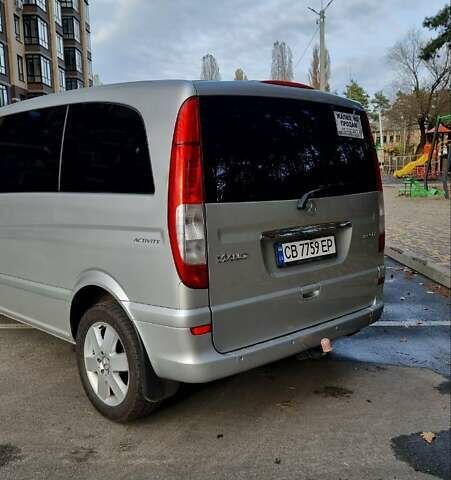 Серый Мерседес Виано, объемом двигателя 2.99 л и пробегом 372 тыс. км за 11300 $, фото 9 на Automoto.ua