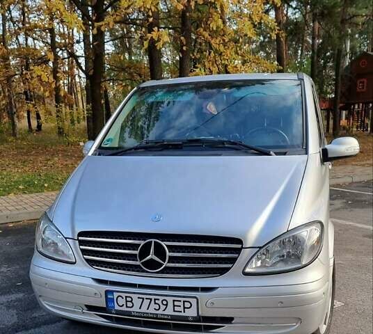 Серый Мерседес Виано, объемом двигателя 2.99 л и пробегом 372 тыс. км за 11300 $, фото 6 на Automoto.ua