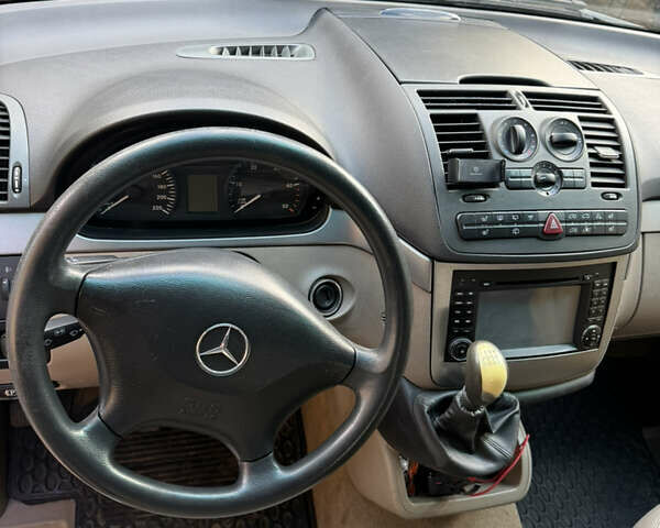 Серый Мерседес Виано, объемом двигателя 2.14 л и пробегом 308 тыс. км за 9900 $, фото 24 на Automoto.ua