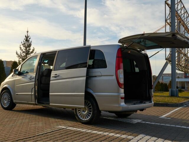 Серый Мерседес Виано, объемом двигателя 2.15 л и пробегом 380 тыс. км за 13500 $, фото 7 на Automoto.ua