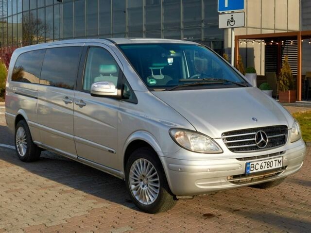 Серый Мерседес Виано, объемом двигателя 2.15 л и пробегом 380 тыс. км за 13500 $, фото 3 на Automoto.ua
