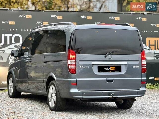 Серый Мерседес Виано, объемом двигателя 2.99 л и пробегом 396 тыс. км за 22000 $, фото 5 на Automoto.ua