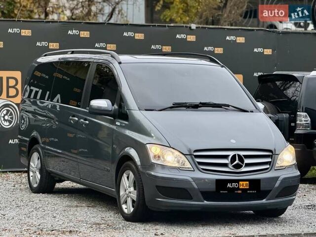 Серый Мерседес Виано, объемом двигателя 2.99 л и пробегом 396 тыс. км за 22000 $, фото 2 на Automoto.ua