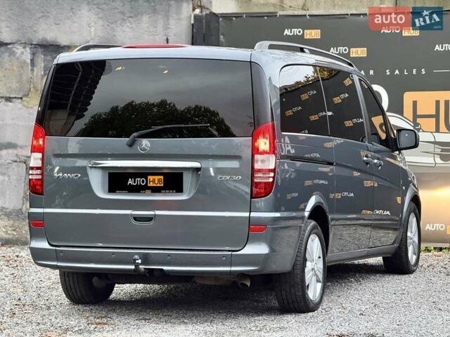 Серый Мерседес Виано, объемом двигателя 2.99 л и пробегом 396 тыс. км за 22000 $, фото 7 на Automoto.ua