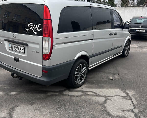 Серый Мерседес Виано, объемом двигателя 2.14 л и пробегом 206 тыс. км за 11900 $, фото 2 на Automoto.ua