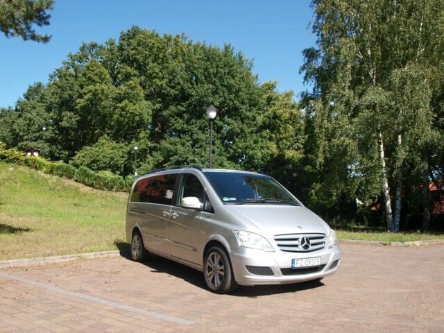Серый Мерседес Виано, объемом двигателя 3 л и пробегом 224 тыс. км за 7700 $, фото 3 на Automoto.ua