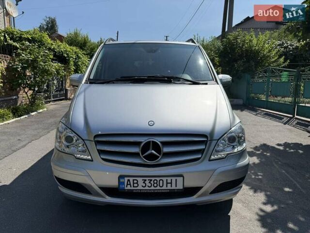 Серый Мерседес Виано, объемом двигателя 2.14 л и пробегом 293 тыс. км за 17900 $, фото 1 на Automoto.ua