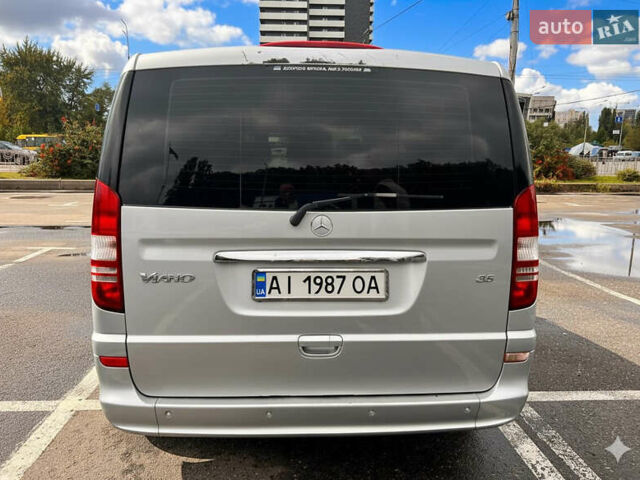 Серый Мерседес Виано, объемом двигателя 3.5 л и пробегом 305 тыс. км за 15700 $, фото 9 на Automoto.ua