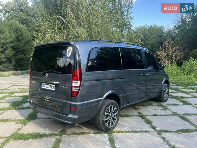 Мерседес Виано 2013 в Харькове на Automoto.ua Серый Мерседес Виано, объемом двигателя 2.14 л и пробегом 162 тыс. км за 25000 $, фото 4 на Automoto.ua