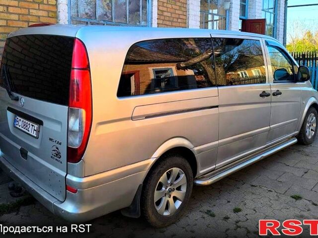 Серый Мерседес Виано, объемом двигателя 2.1 л и пробегом 400 тыс. км за 6300 $, фото 1 на Automoto.ua