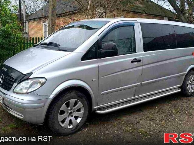 Серый Мерседес Виано, объемом двигателя 2.1 л и пробегом 400 тыс. км за 6300 $, фото 5 на Automoto.ua