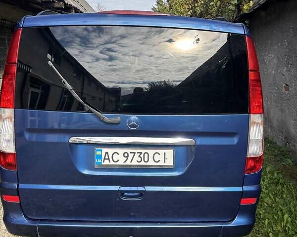 Синий Мерседес Виано, объемом двигателя 2.15 л и пробегом 500 тыс. км за 10000 $, фото 7 на Automoto.ua