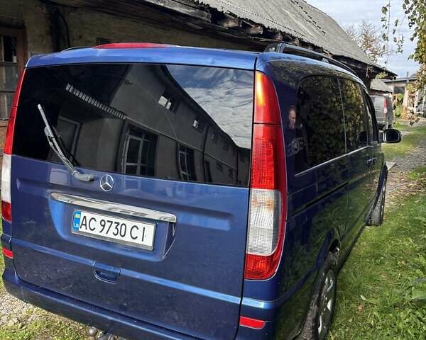 Синий Мерседес Виано, объемом двигателя 2.15 л и пробегом 500 тыс. км за 10000 $, фото 6 на Automoto.ua
