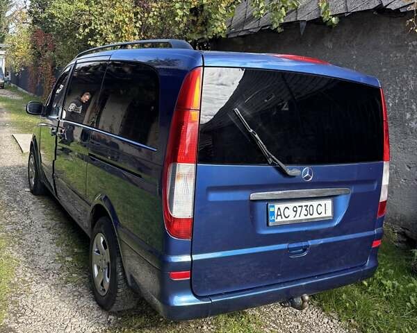 Синий Мерседес Виано, объемом двигателя 2.15 л и пробегом 500 тыс. км за 10000 $, фото 8 на Automoto.ua