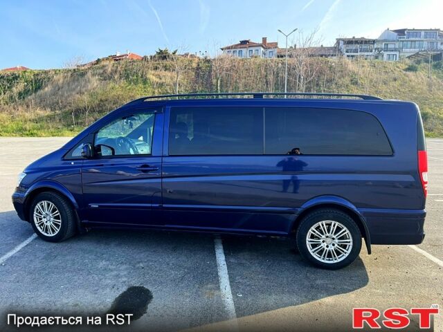 Мерседес Віано 2008 у Одесі на Automoto.ua Синій Мерседес Віано, об'ємом двигуна 2.1 л та пробігом 480 тис. км за 16000 $, фото 3 на Automoto.ua