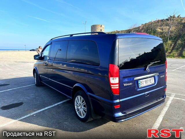 Мерседес Віано 2008 у Одесі на Automoto.ua Синій Мерседес Віано, об'ємом двигуна 2.1 л та пробігом 480 тис. км за 16000 $, фото 4 на Automoto.ua