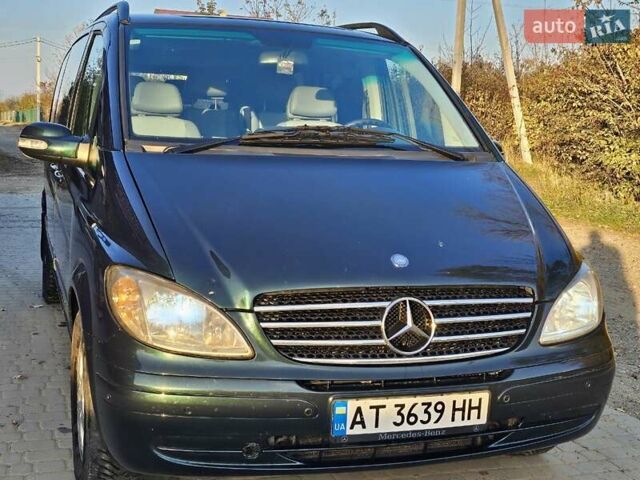 Зеленый Мерседес Виано, объемом двигателя 2.15 л и пробегом 315 тыс. км за 12200 $, фото 15 на Automoto.ua