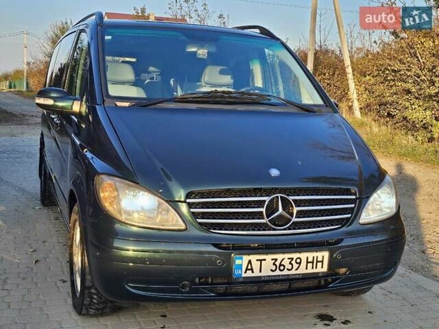 Зеленый Мерседес Виано, объемом двигателя 2.15 л и пробегом 315 тыс. км за 12200 $, фото 20 на Automoto.ua