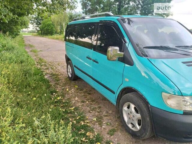 Зелений Мерседес Vito 108, об'ємом двигуна 2.2 л та пробігом 332 тис. км за 5500 $, фото 10 на Automoto.ua