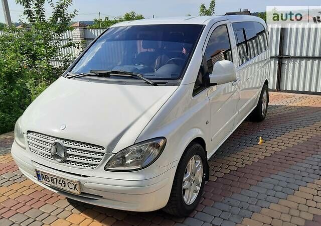 Белый Мерседес Vito 109, объемом двигателя 2.1 л и пробегом 305 тыс. км за 8700 $, фото 7 на Automoto.ua