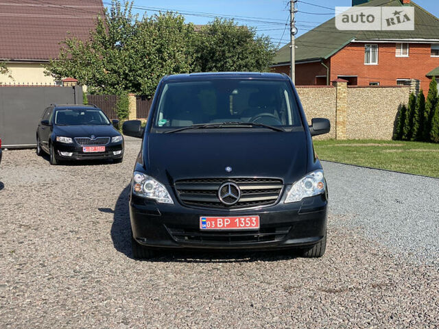 Чорний Мерседес Vito 113, об'ємом двигуна 2.2 л та пробігом 210 тис. км за 15850 $, фото 1 на Automoto.ua