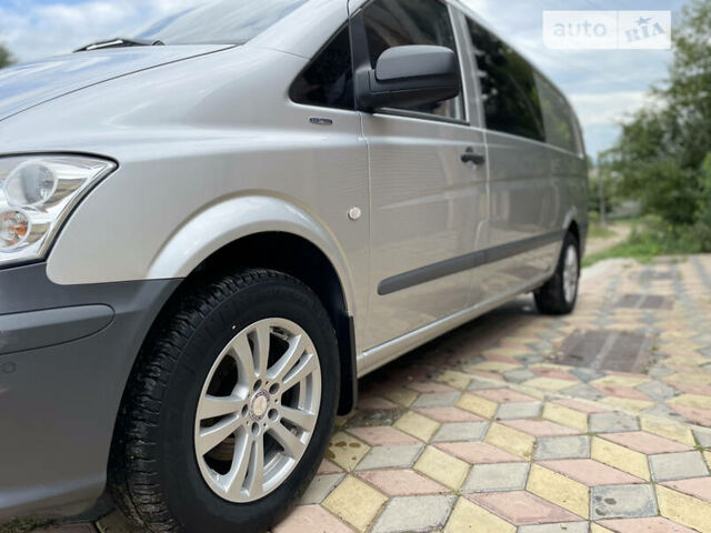 Сірий Мерседес Vito 113, об'ємом двигуна 2.2 л та пробігом 242 тис. км за 15200 $, фото 9 на Automoto.ua