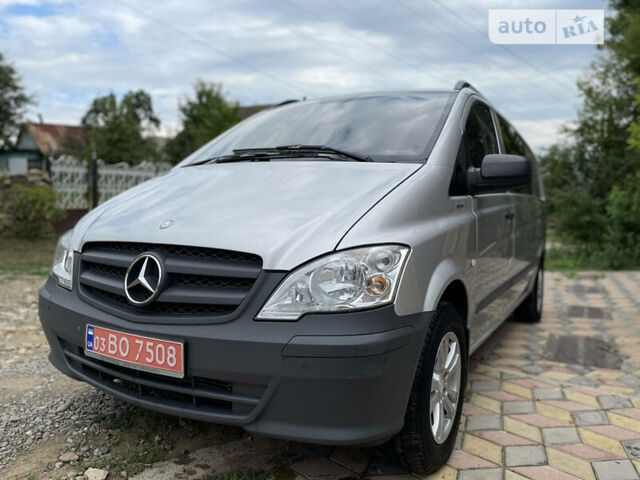 Сірий Мерседес Vito 113, об'ємом двигуна 2.2 л та пробігом 242 тис. км за 15200 $, фото 8 на Automoto.ua