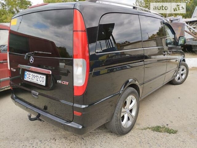 Черный Мерседес Vito 115, объемом двигателя 2.2 л и пробегом 301 тыс. км за 10500 $, фото 23 на Automoto.ua