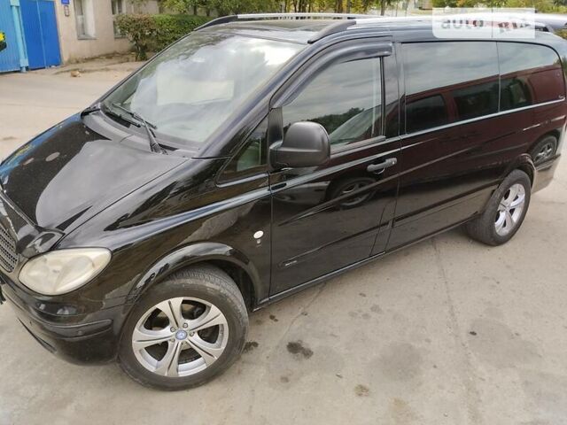 Черный Мерседес Vito 115, объемом двигателя 2.2 л и пробегом 301 тыс. км за 10500 $, фото 16 на Automoto.ua