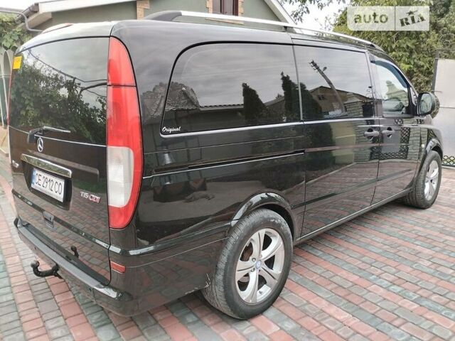Черный Мерседес Vito 115, объемом двигателя 2.2 л и пробегом 301 тыс. км за 10500 $, фото 11 на Automoto.ua