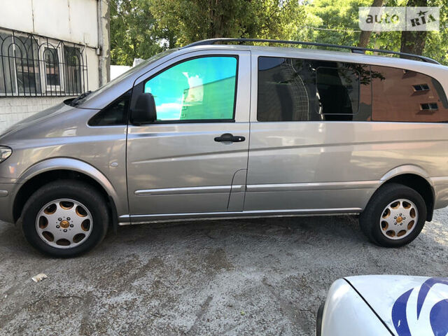 Сірий Мерседес Vito 115, об'ємом двигуна 2.1 л та пробігом 156 тис. км за 14500 $, фото 1 на Automoto.ua