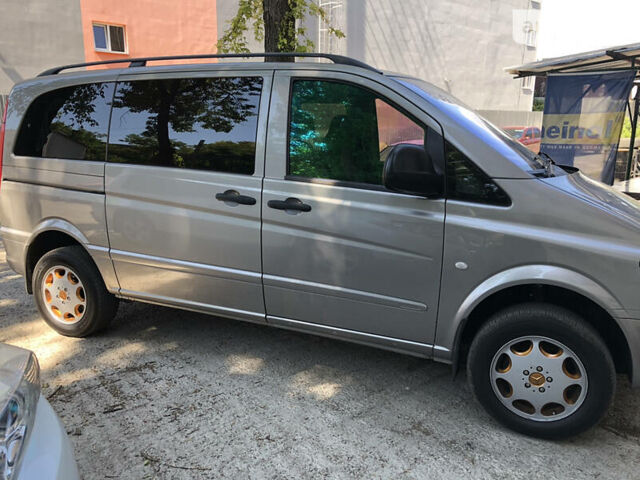 Сірий Мерседес Vito 115, об'ємом двигуна 2.1 л та пробігом 156 тис. км за 14500 $, фото 2 на Automoto.ua