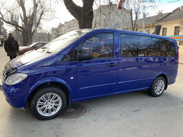 Синий Мерседес Vito 120, объемом двигателя 3 л и пробегом 300 тыс. км за 11000 $, фото 1 на Automoto.ua