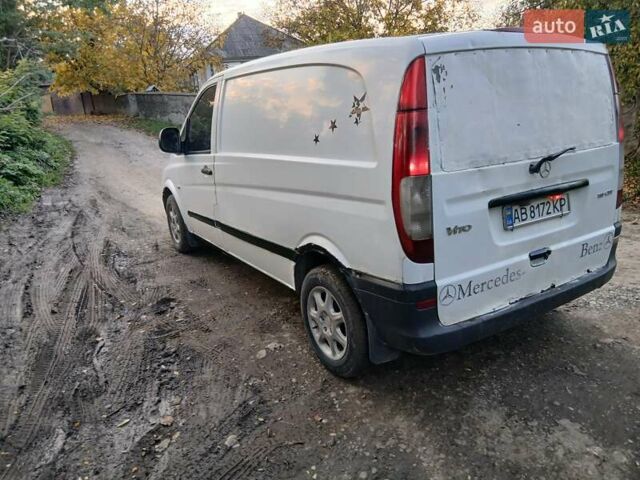 Белый Мерседес Вито, объемом двигателя 2.15 л и пробегом 300 тыс. км за 3000 $, фото 5 на Automoto.ua